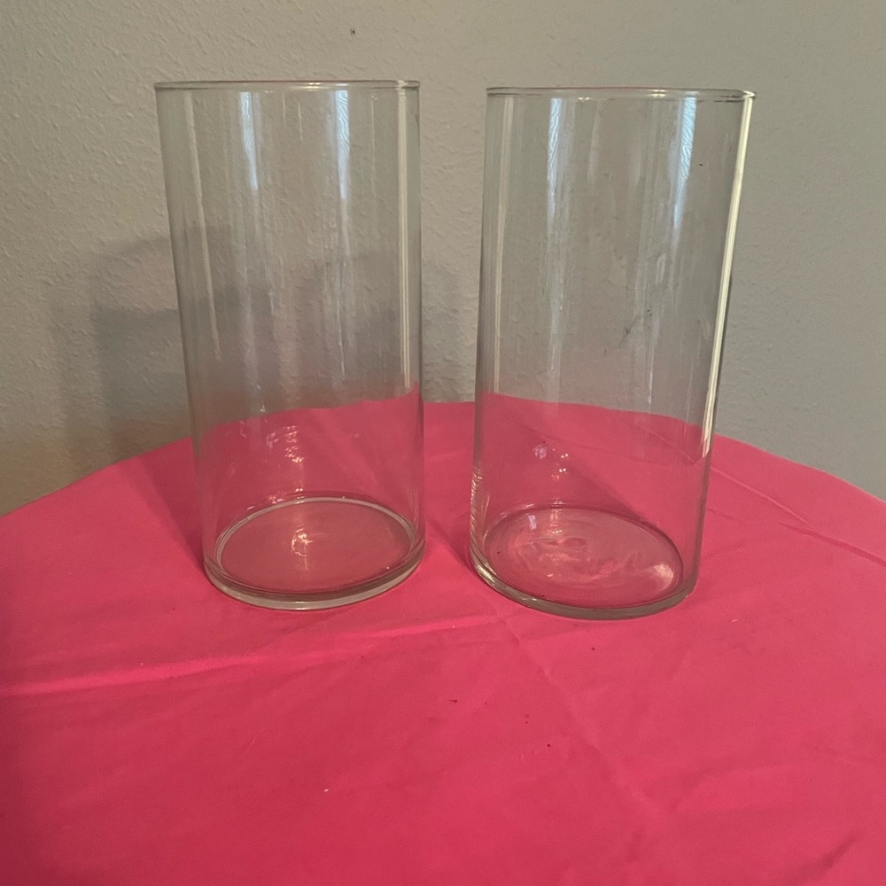 Glass Candle Holders